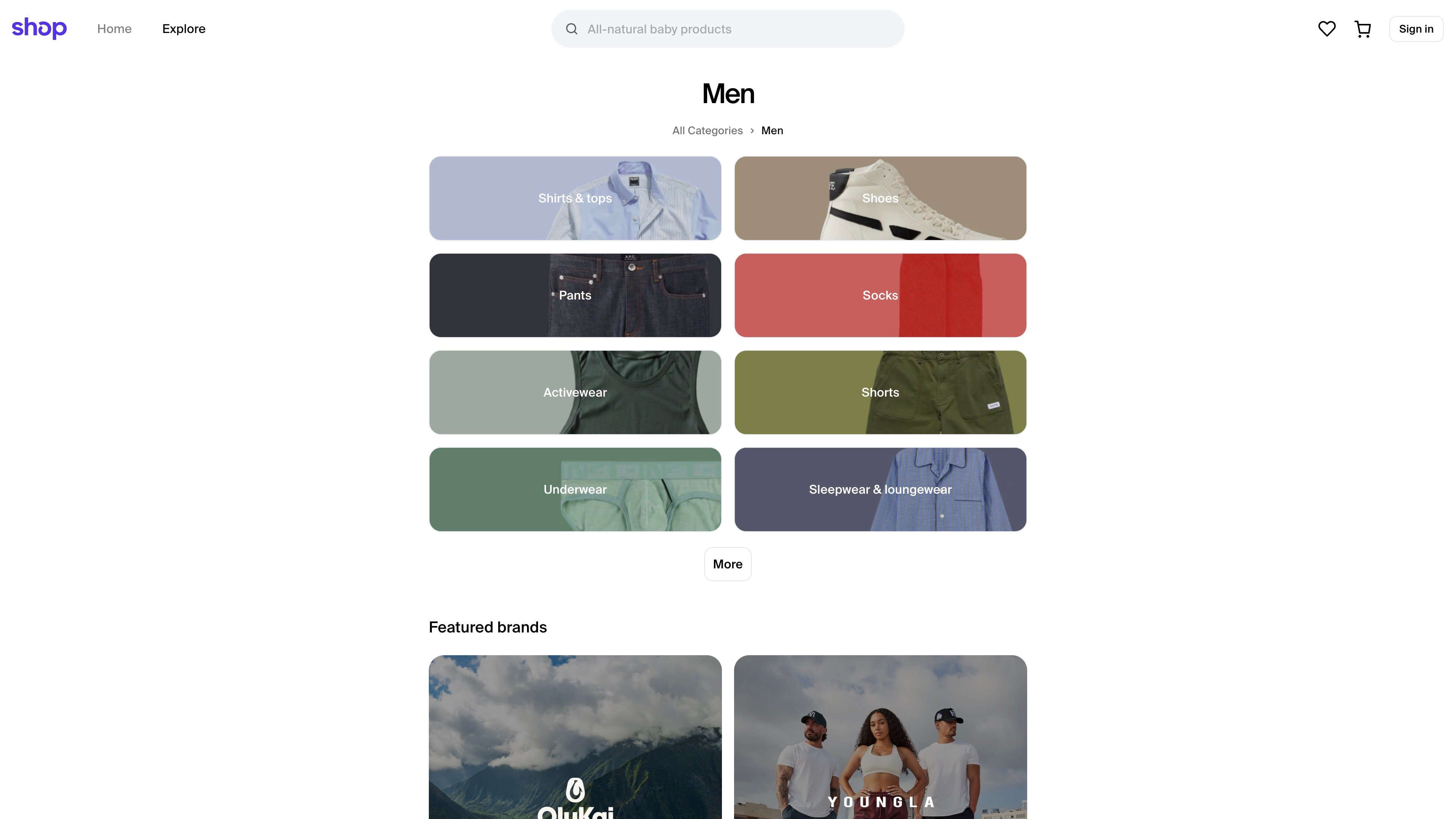 Shop - Browse / Explore