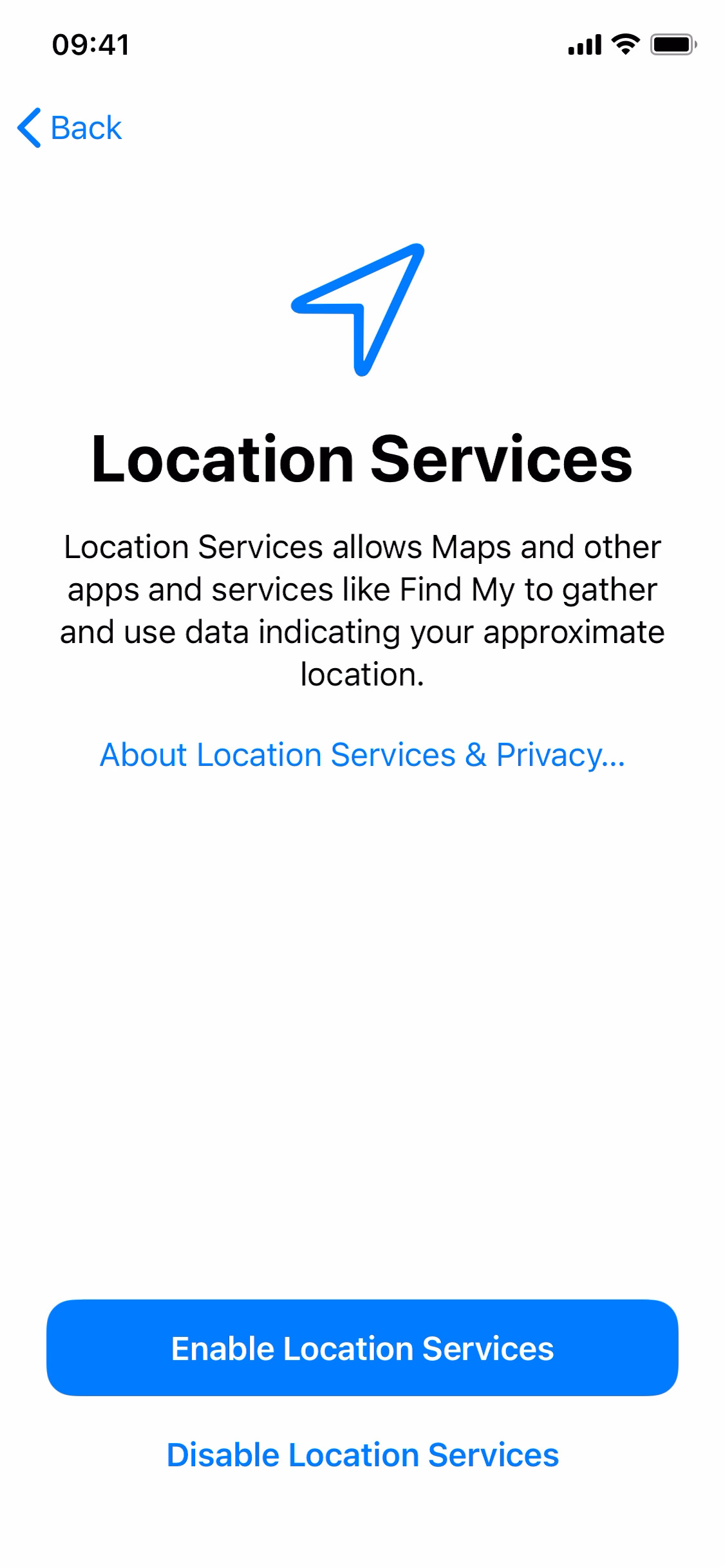 Location services