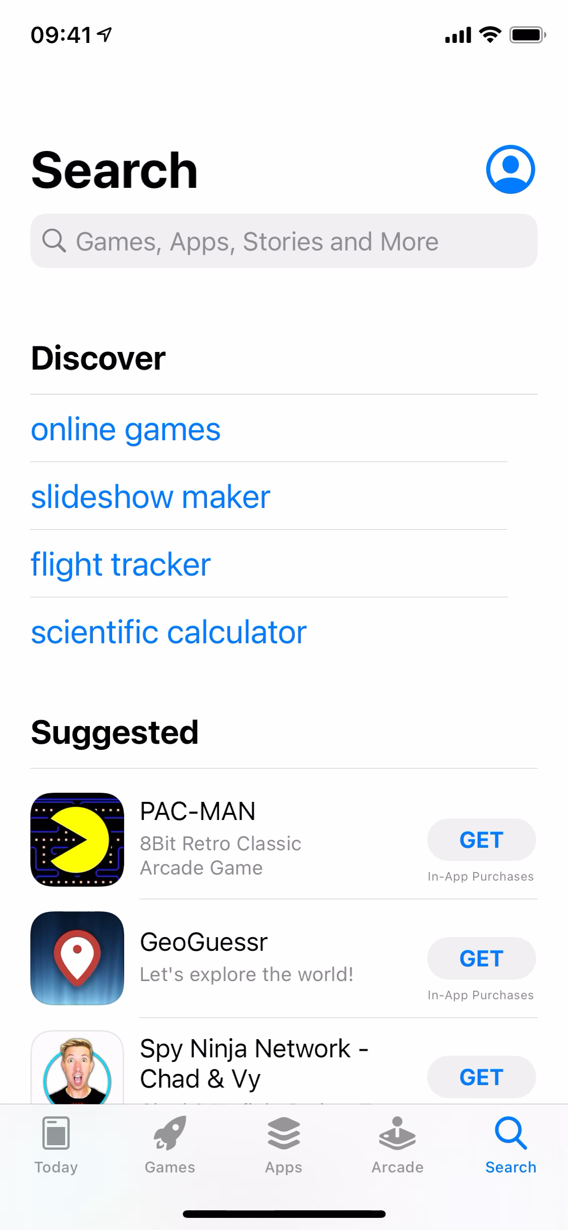 App store search