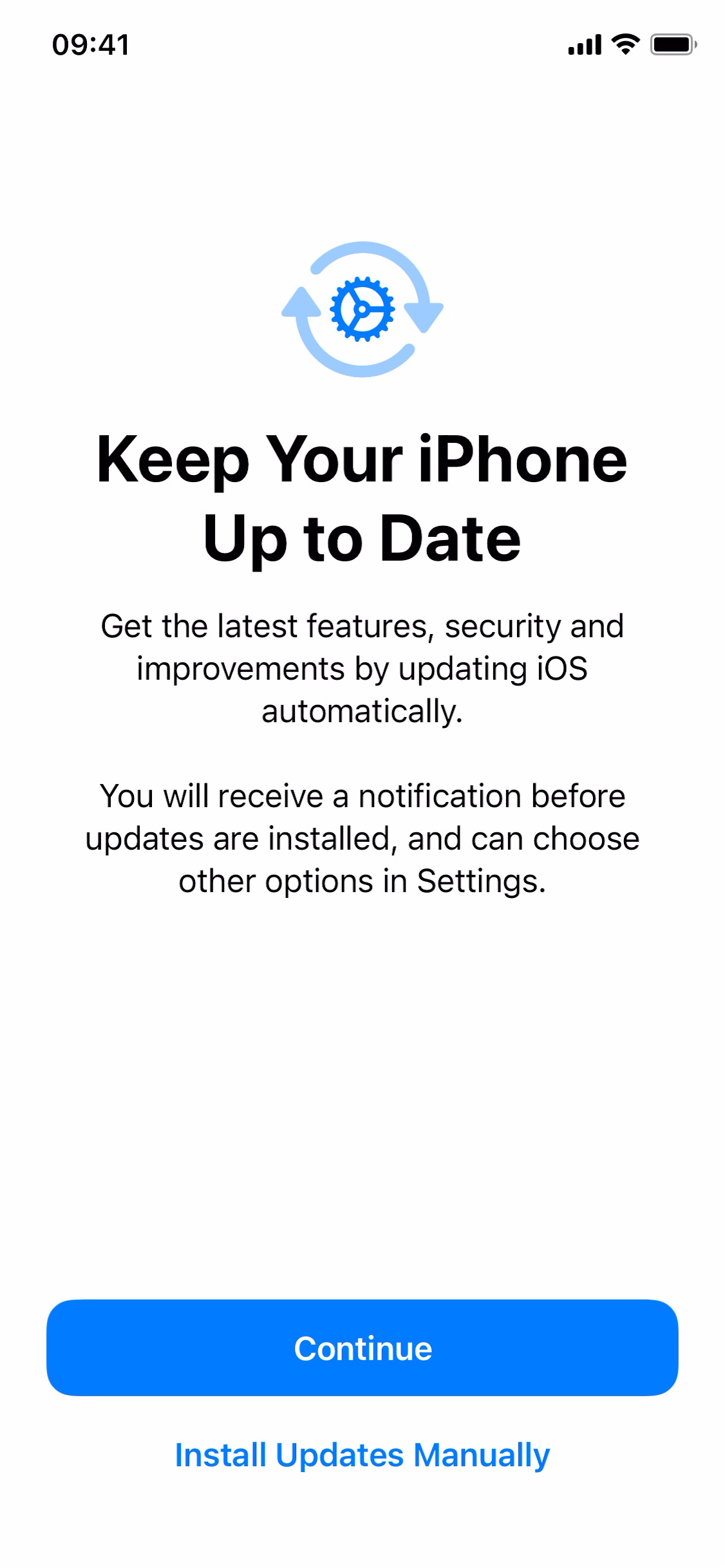 Keep your iPhone up to date