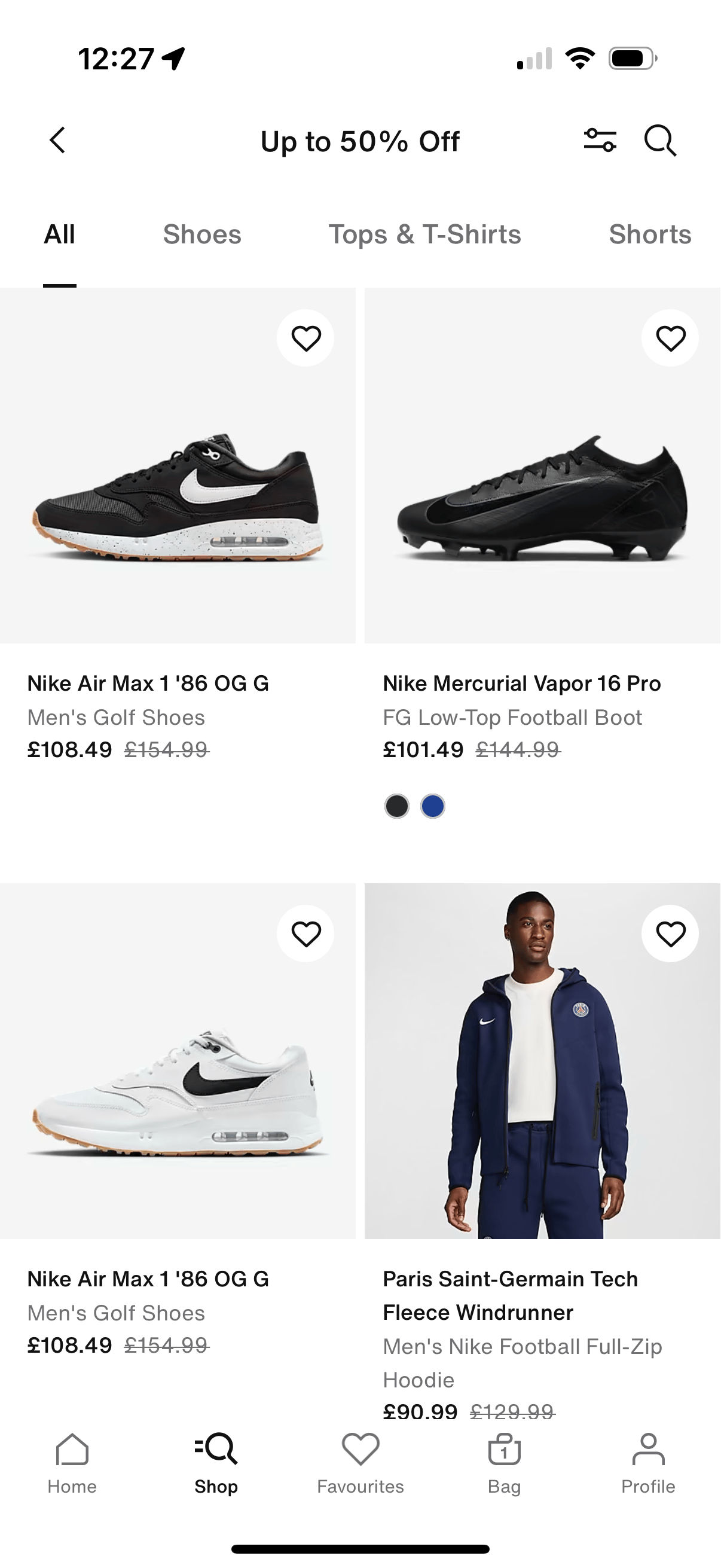 Nike Catalogue