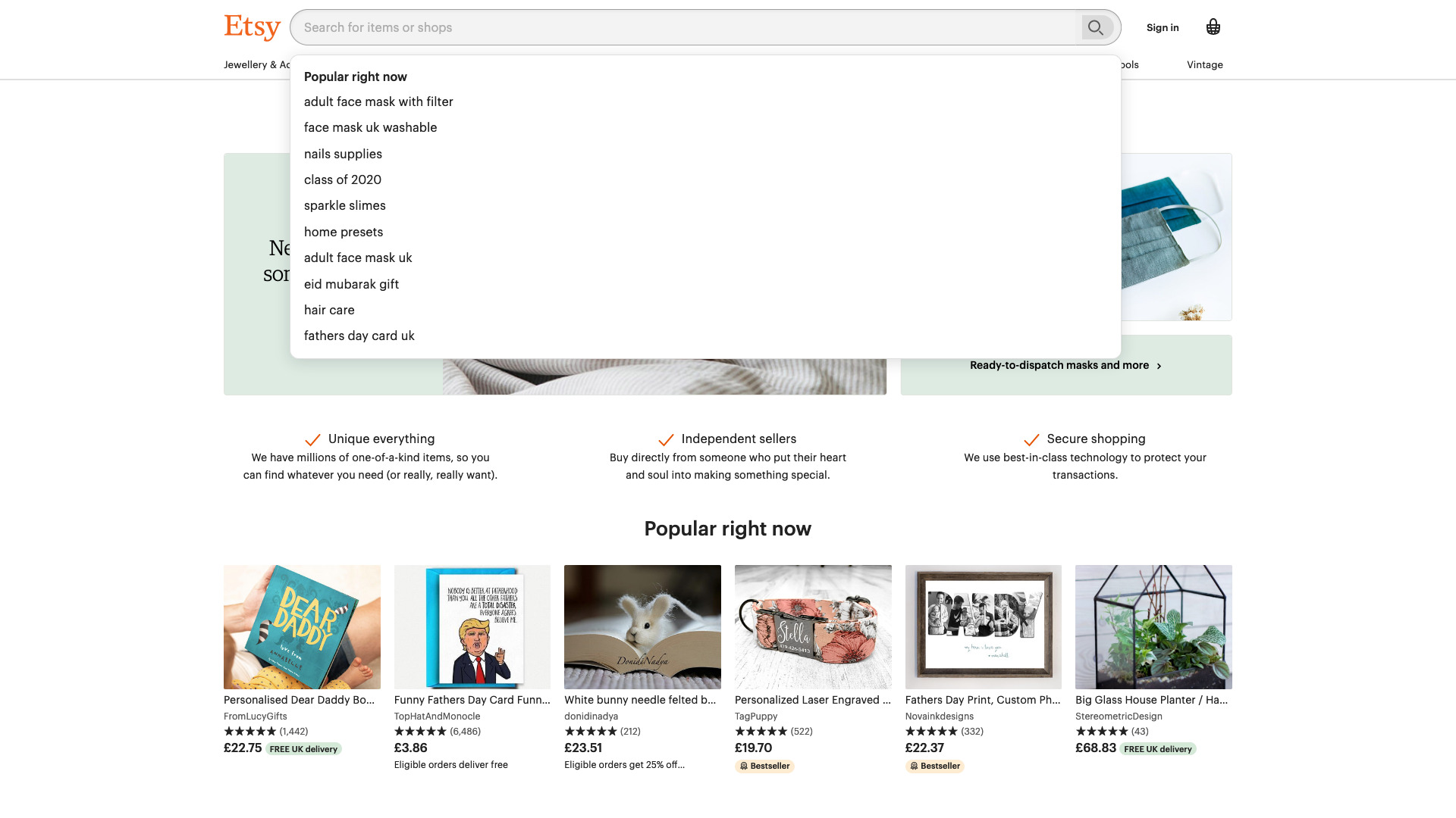 Search & suggestions