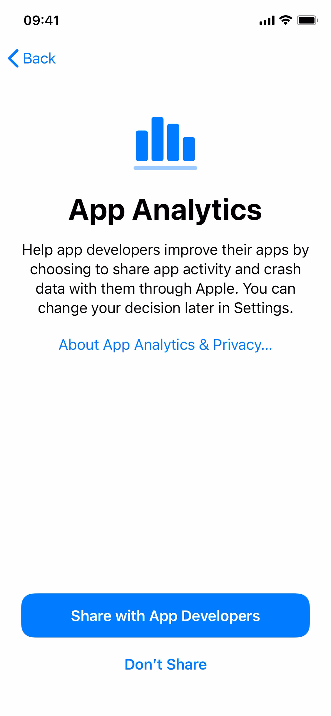App analytics