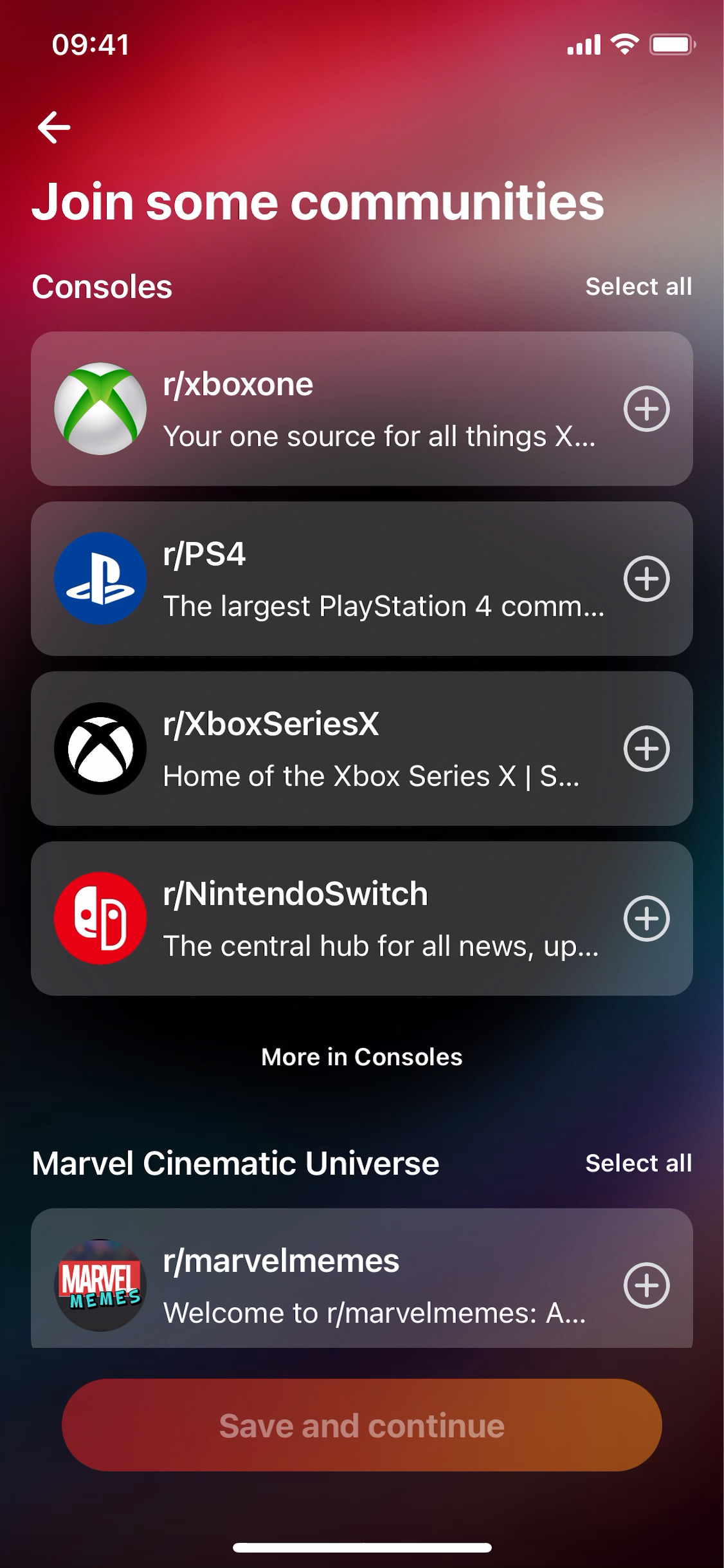 Join some communities