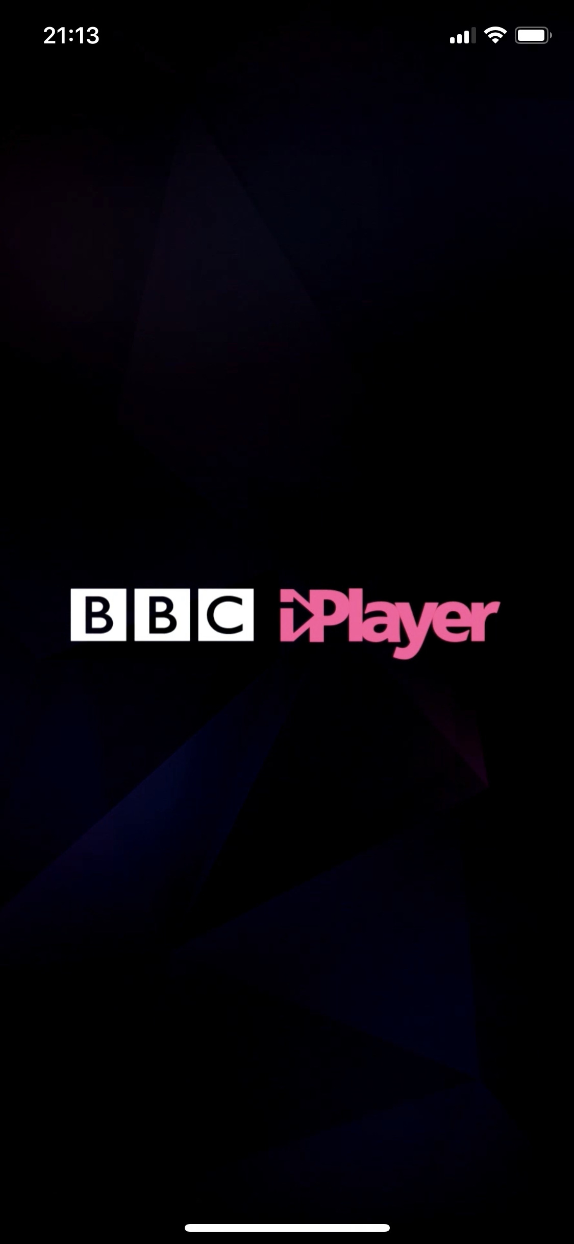 iPlayer splash screen