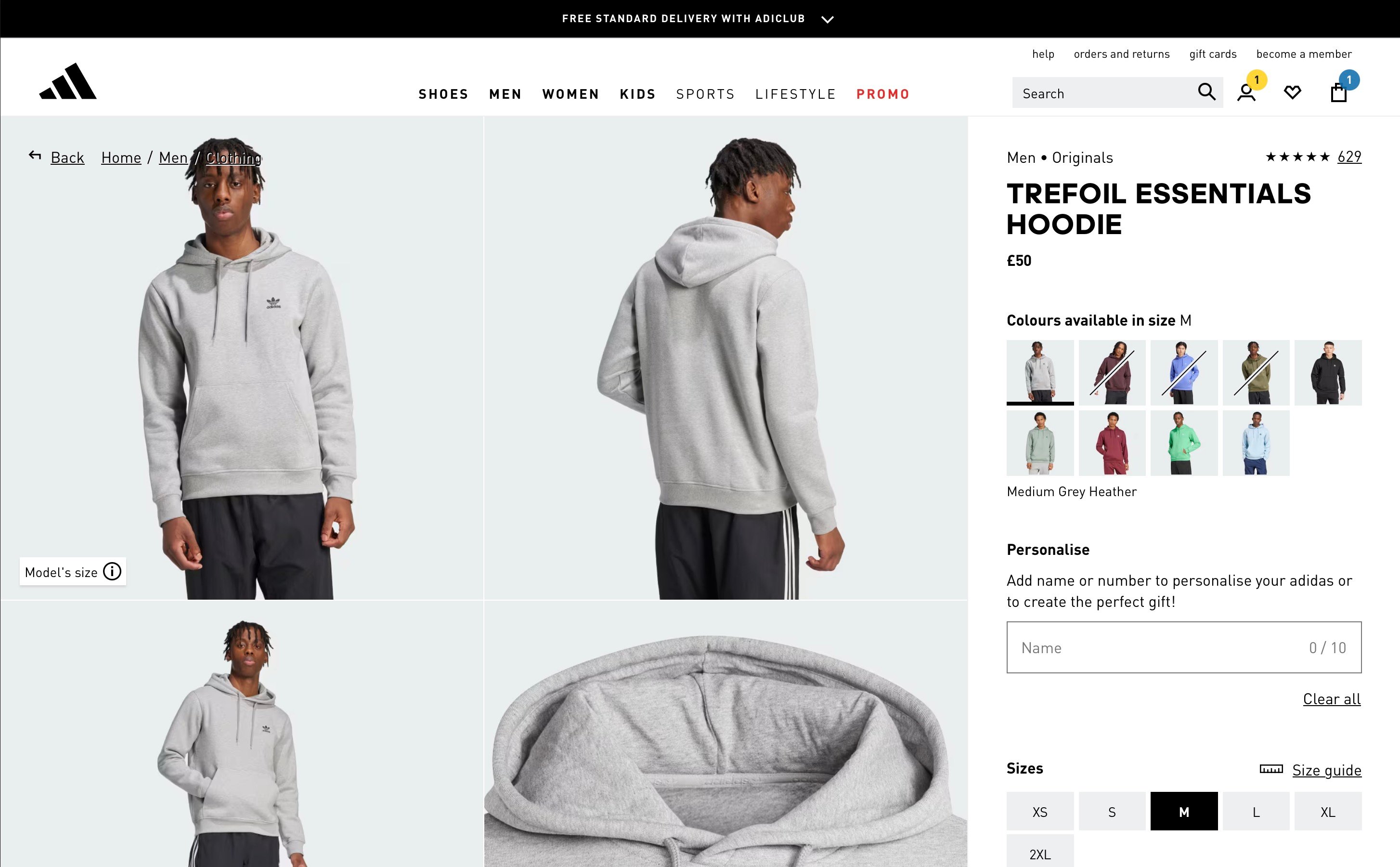 Adidas Product Details