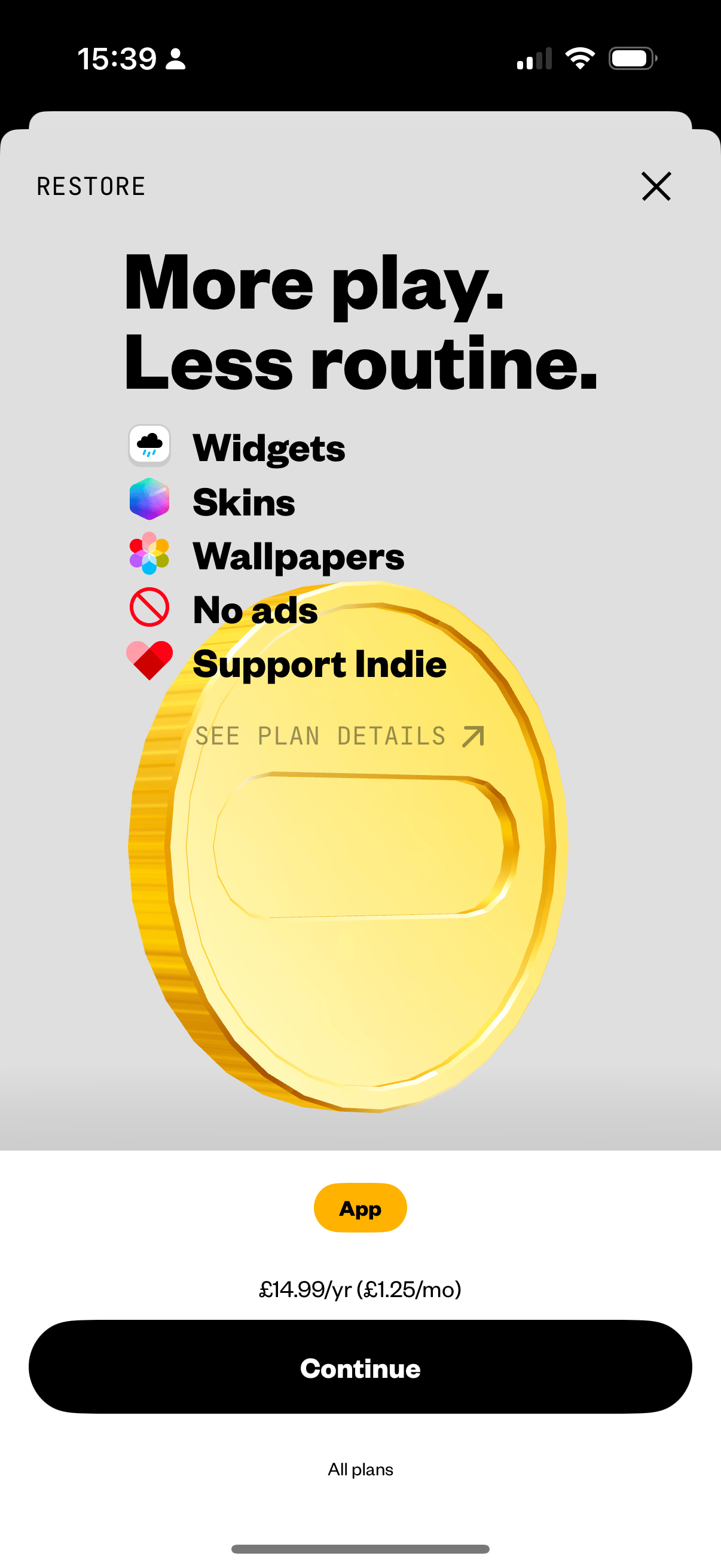 (Not Boring) Weather - Pricing Page
