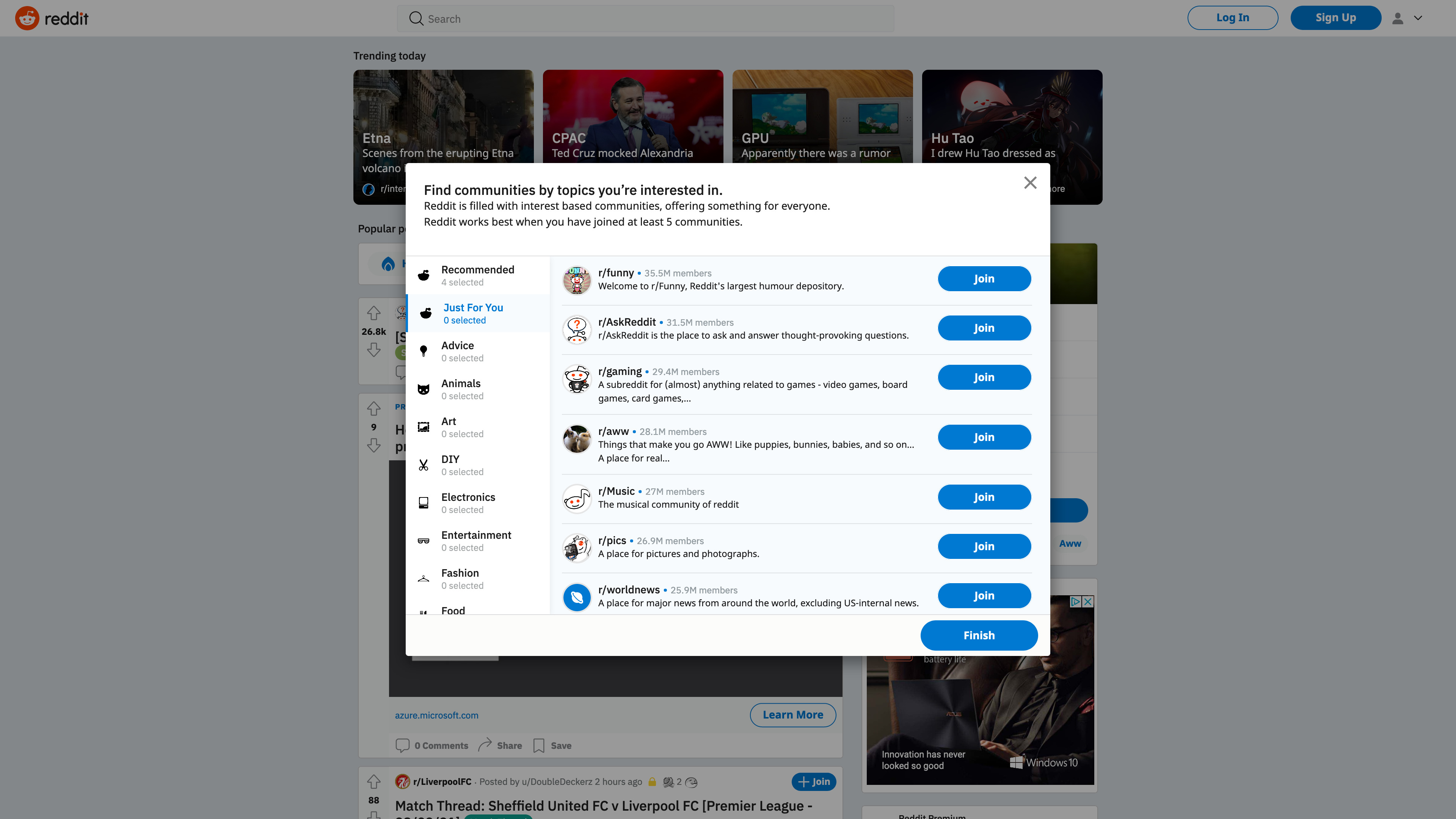 Find communities your're interested in