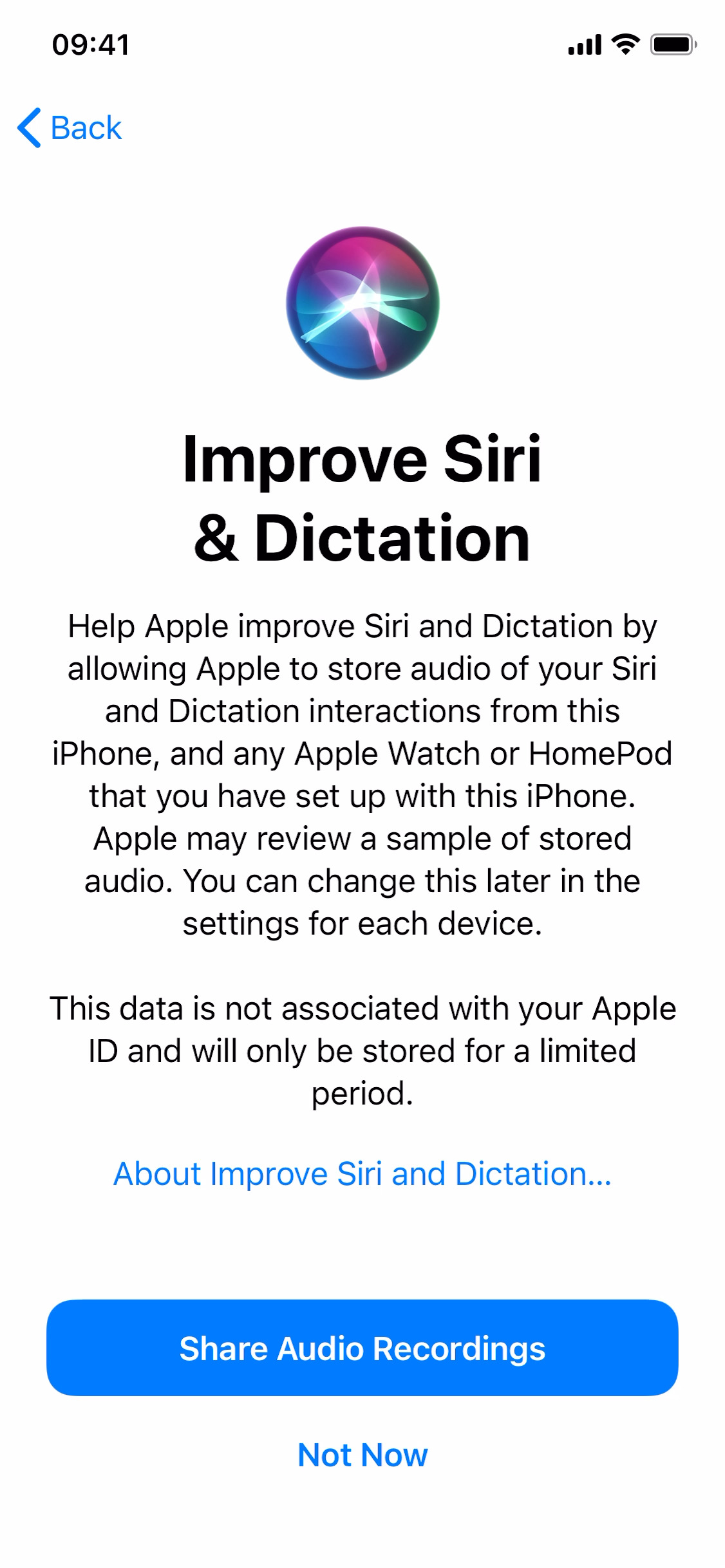 Improve Siri