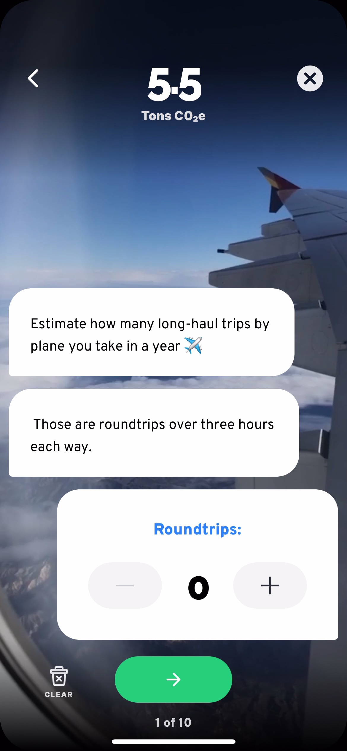 Estimate long-haul trips