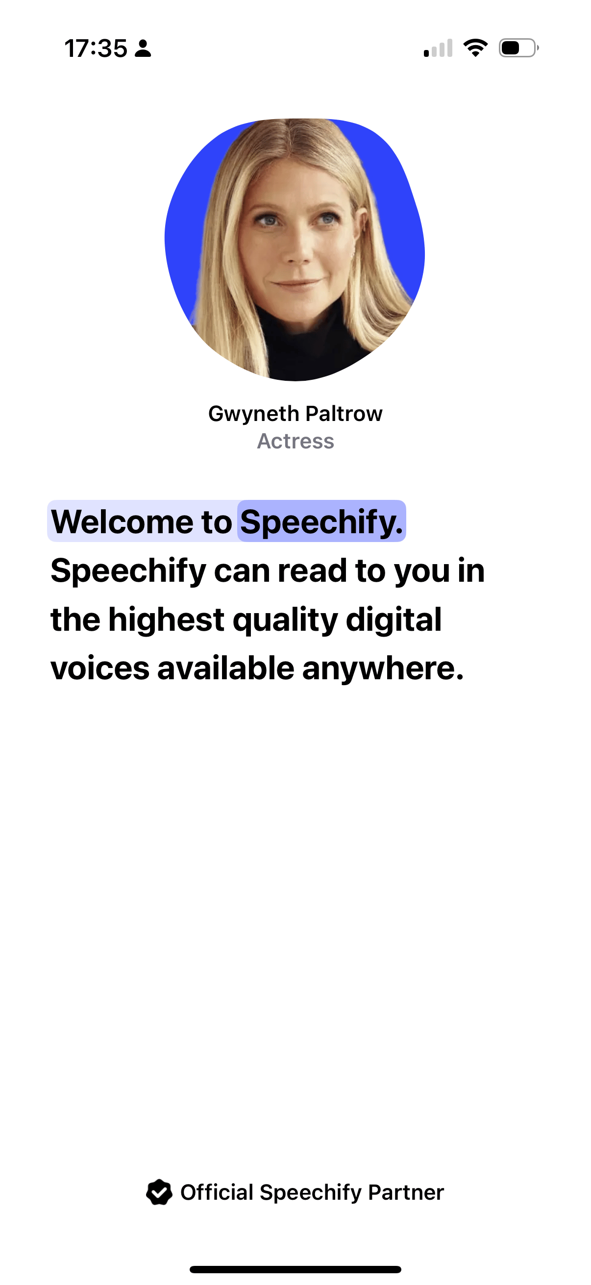 Speechify - Welcome