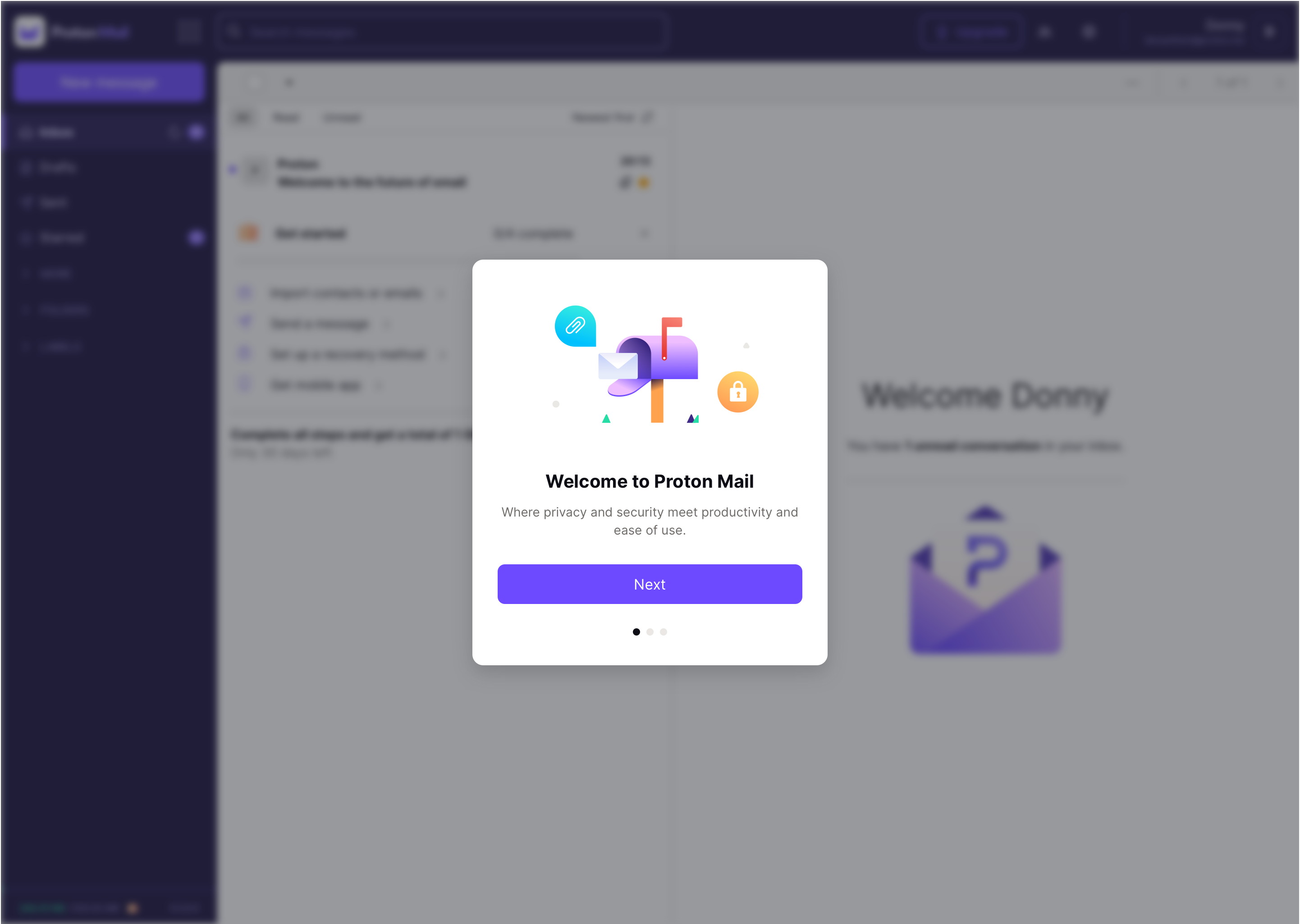 Welcome to Proton Mail